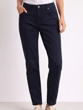 Liverpool Los Angeles Kingston Modern Straight Jeans 38x32 Navy NWT
